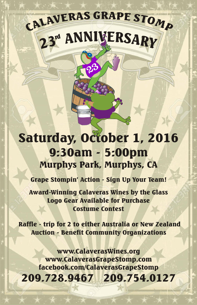 Created annual Calaveras Grape Stomp